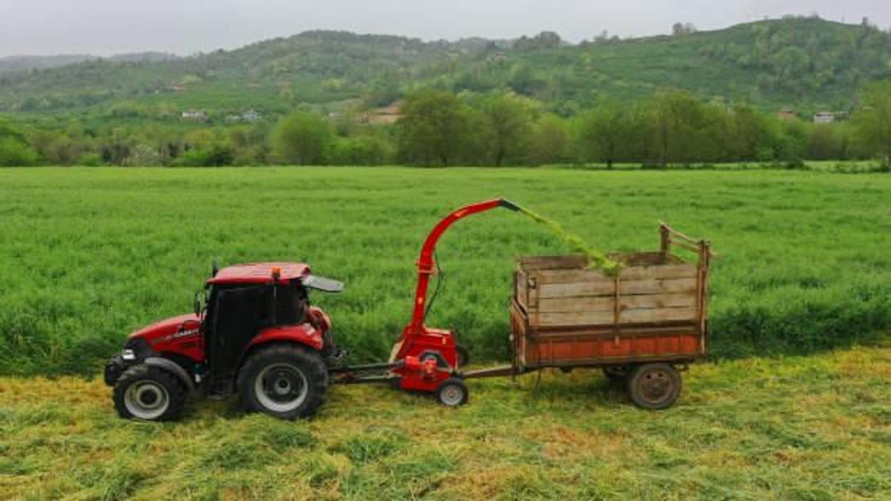 Ordu’da Büyükşehrin tarım makineleri çalışıyor