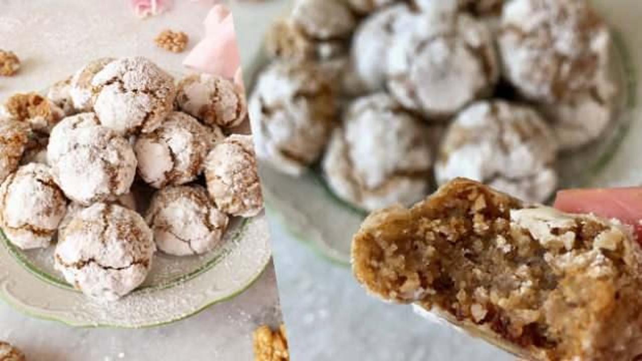 Sadece dört malzeme ile akıl almaz lezzet: Cevizli İtalyan kurabiyesi tarifi, nasıl yapılır?