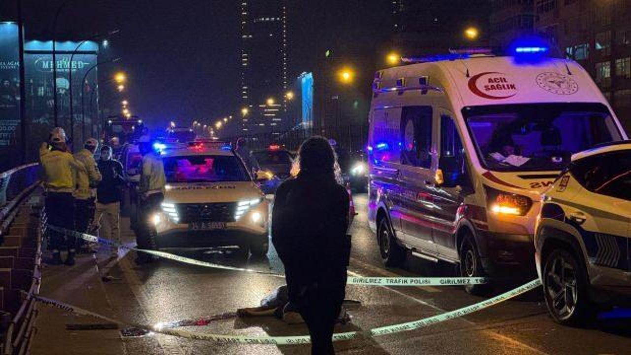 Şişli’de feci kaza: Devrilen motosikletin sürücüsü hayatını kaybetti!