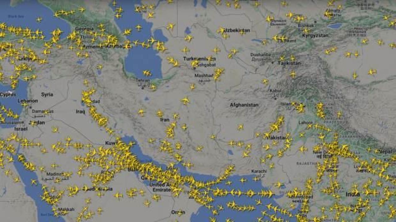 THY uçağı geri döndü, İran uçağı Ankara’ya indi