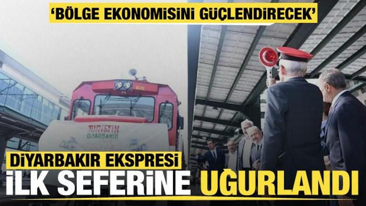 Turistik Diyarbakır Ekspresi ilk seferini yaptı!