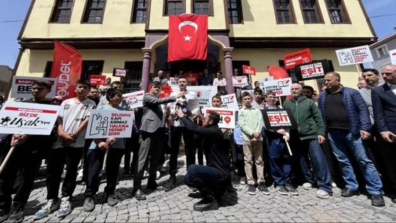 Uşak Belediyesi ÖNDER’e tahsis edilen binayı işgal etti