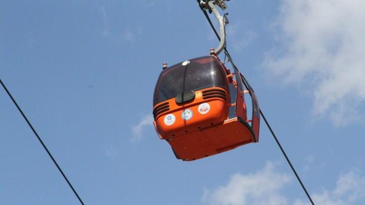 Antalya’da faciadan dönülen teleferik alanında dikkat çeken sessizlik