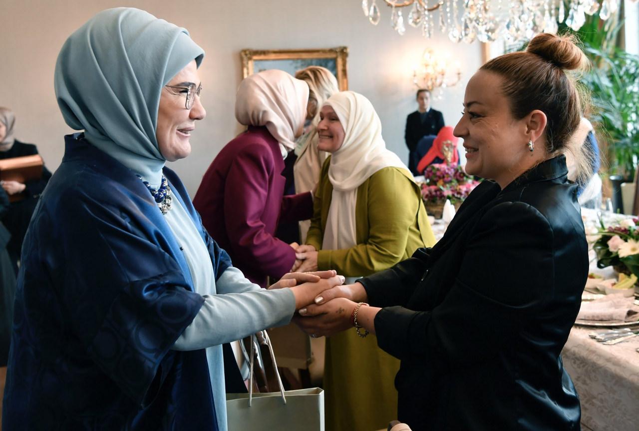 Emine Erdoğan, anneleri ağırladı