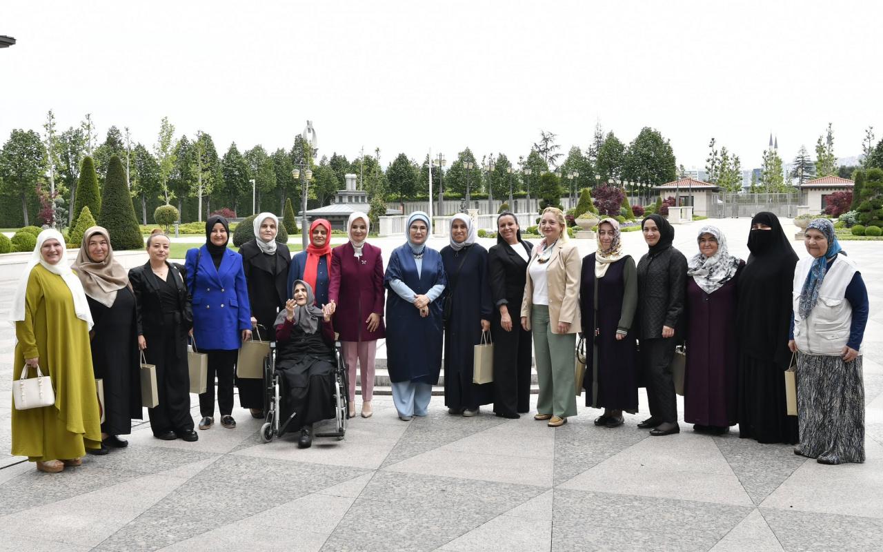 Emine Erdoğan, anneleri ağırladı