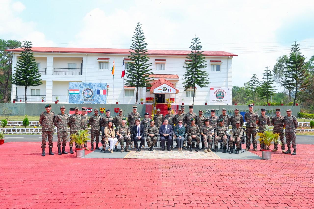 Hindistan ve Fransa'nın 2 hafta sürecek askeri tatbikatı başladı