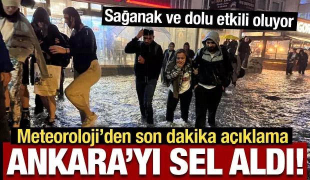 Ankara'da sağanak 2. gününde! Vatandaşların çilesi kamerada