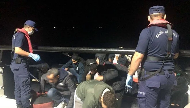 44 Kaçak göçmen yakalandı