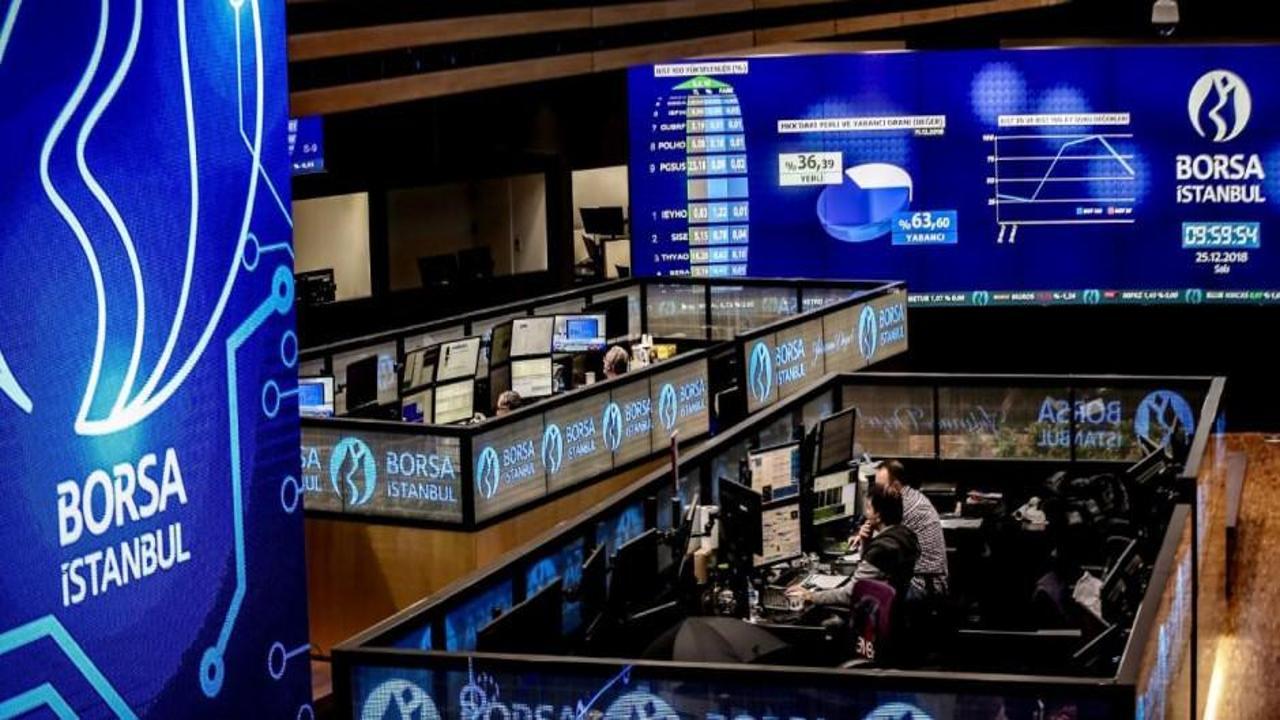 Borsa günün ilk yarısında geriledi