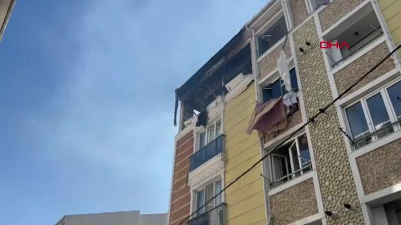 Çorlu’da apartman dairesinde patlama: 1 ağır yaralı