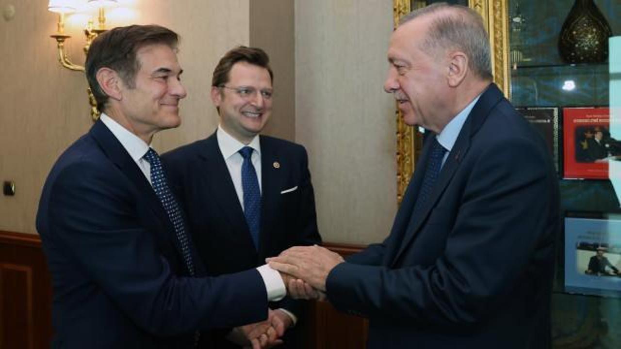 Cumhurbaşkanı Erdoğan, Prof. Dr. Öz’ü kabul etti