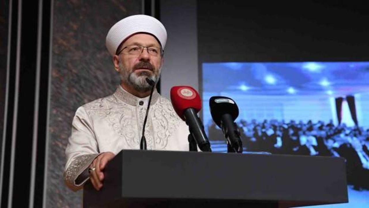 Dua, Arapça ve araba… Ali Erbaş’tan iddialara ilişkin açıklama!