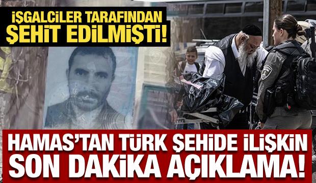 Şehadet haberi Kudüs şehidinin evine ulaştı!