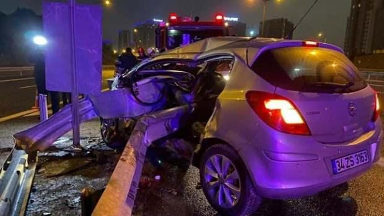 TEM Otoyolu’nda korkunç kaza!