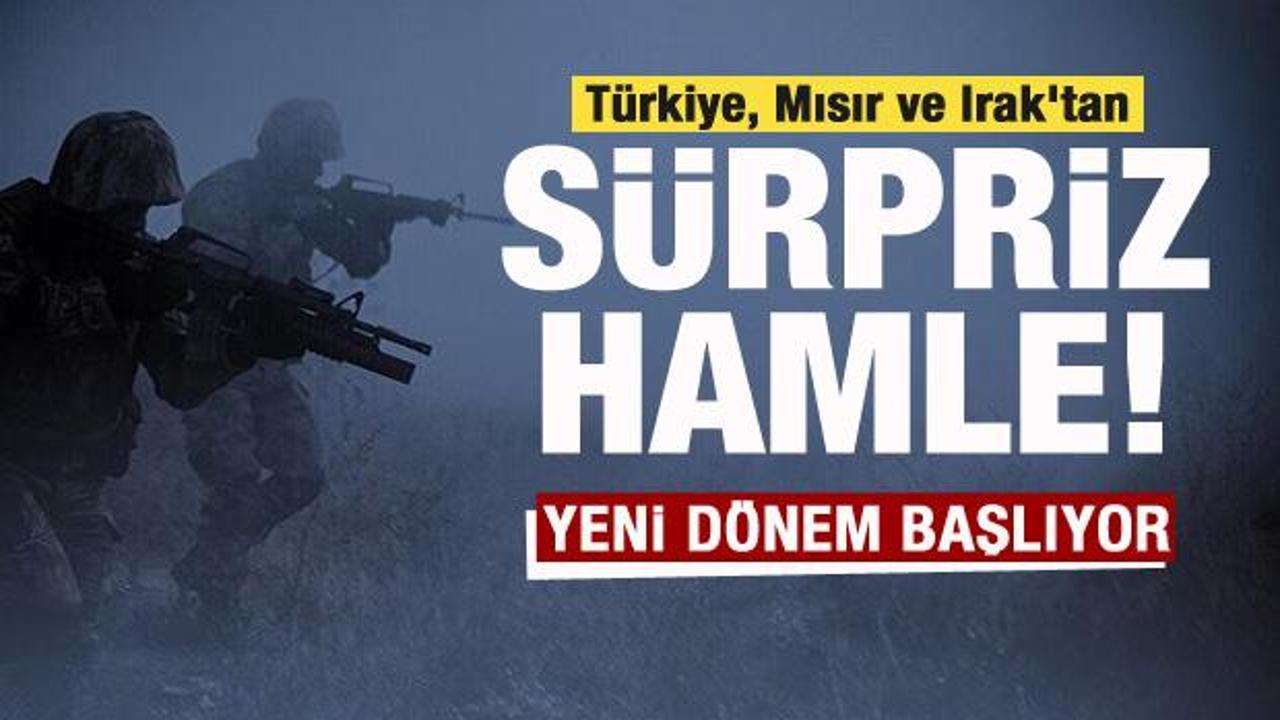 Türkiye, Mısır ve Irak’tan sürpriz hamle! Yeni dönem başlıyor