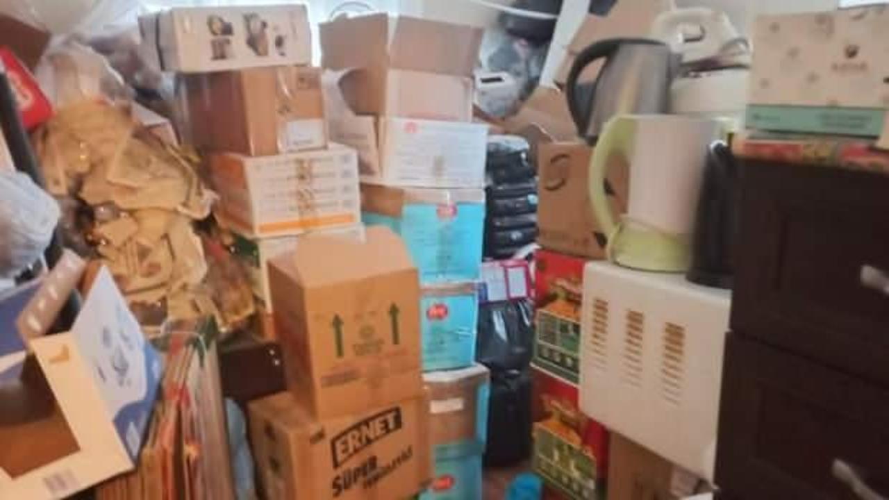 Yeni çöp ev vakası! 4 kamyon çıktı