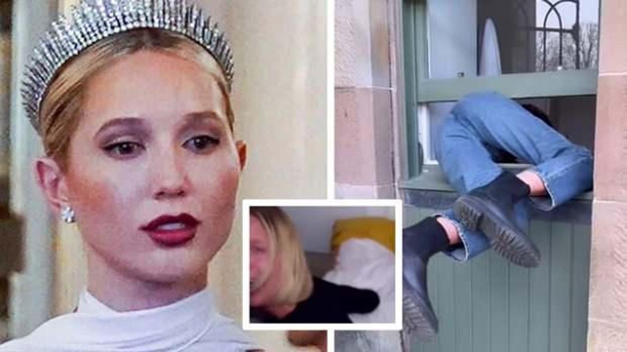 Yunan Prensesi’nin pencereyle imtihanı güldürdü