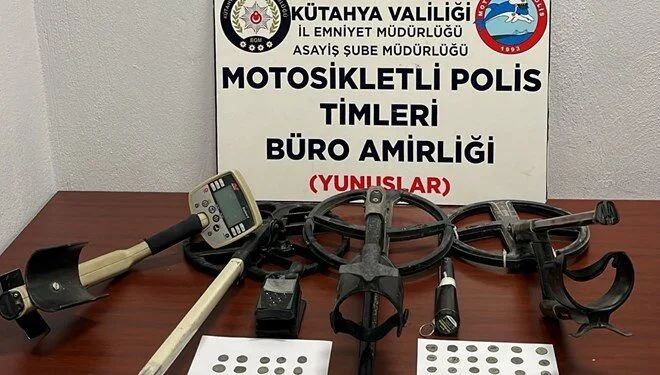 Kütahya’da Tarihi Eser Operasyonu: 3 Gözaltı