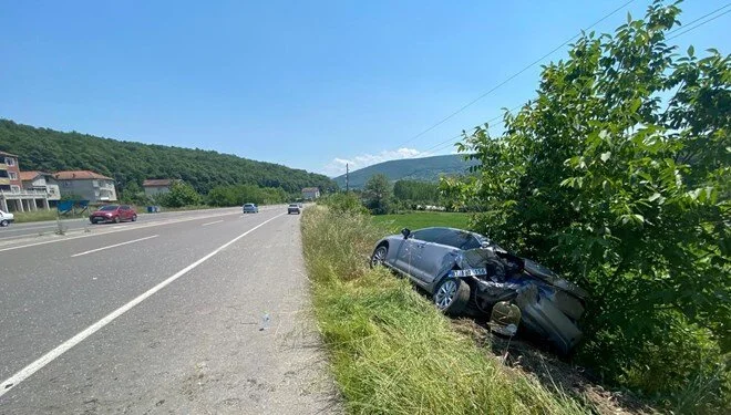 Zonguldak-Ankara Yolunda Kafa Kafaya Çarpışma