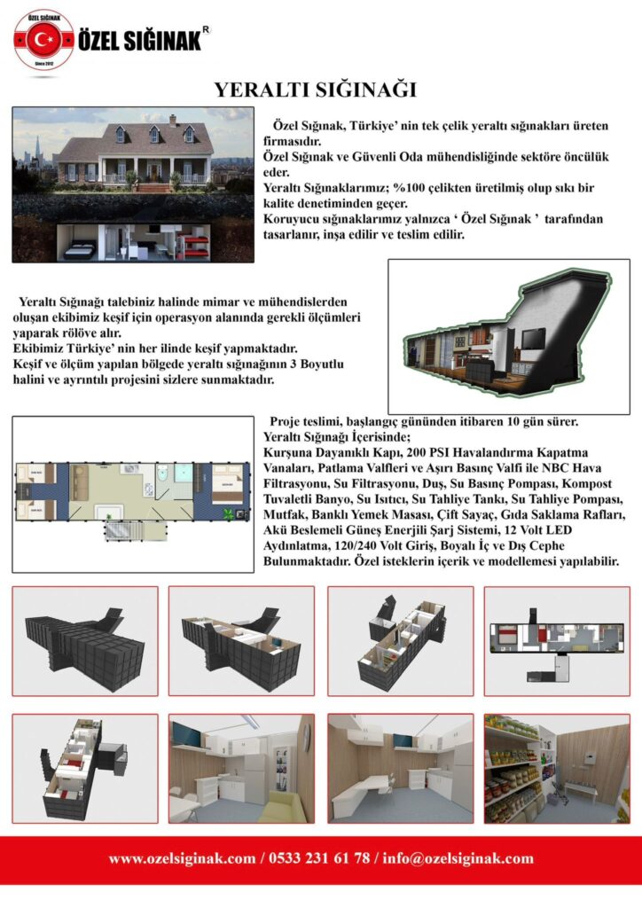 www.ozelsiginak.com: Evinizi Güvenli Hale Getirin: Özel Sığınak ve Güvenli Oda Tasarımları
