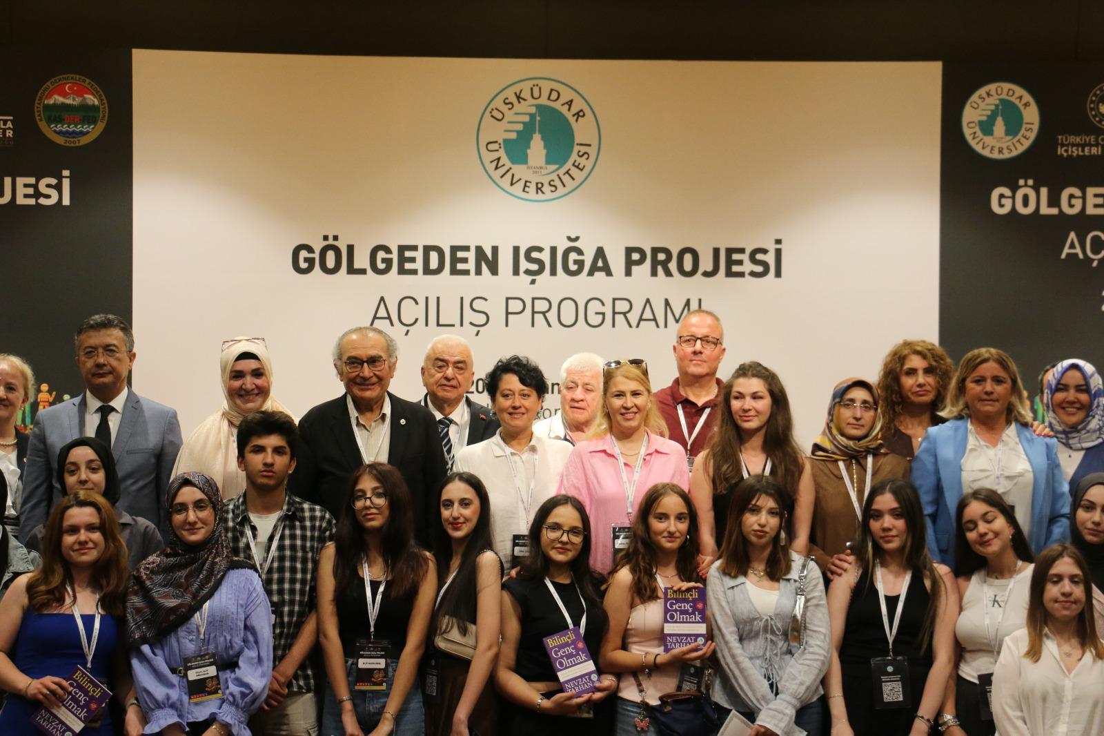 Gölgeden Işığa Gençlik Projesi hayata geçti.