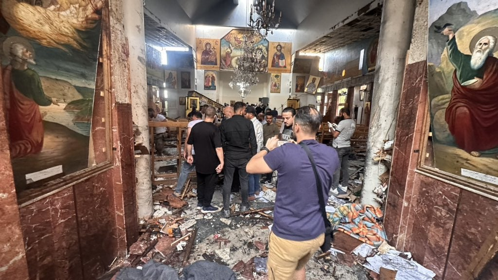 Şam’da Kiliseye İntihar Saldırısı: 22 Ölü, 63 Yaralı