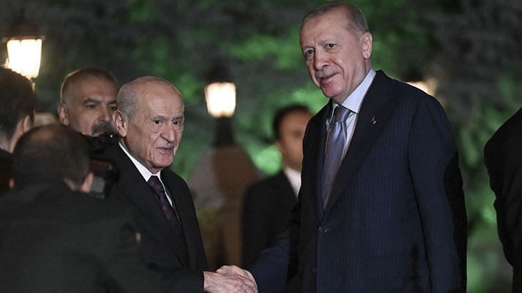Erdoğan ve Bahçeli Yılın 6. Görüşmesini Yaptı