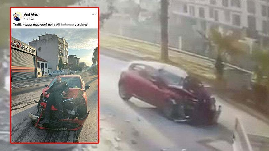 Söke’de Polis Memuruna Otomobille Çarpan Sürücü Tutuklandı: Kaput Üzerindeki Polisi Fotoğraflayıp Paylaşmış