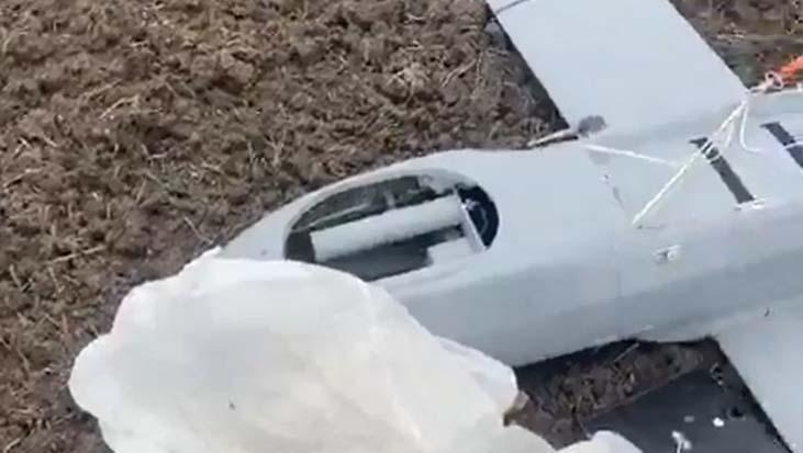 Balıkesir Manyas’ta Tarlada Şüpheli İHA Bulundu