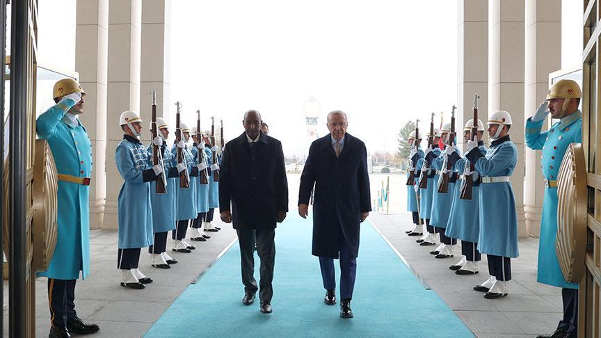 Erdoğan Sudan Egemenlik Konseyi Başkanı El-Burhan’ı Kabul Etti